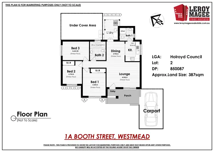 Floorplan of Homely house listing, 1A Booth Street, Westmead NSW 2145