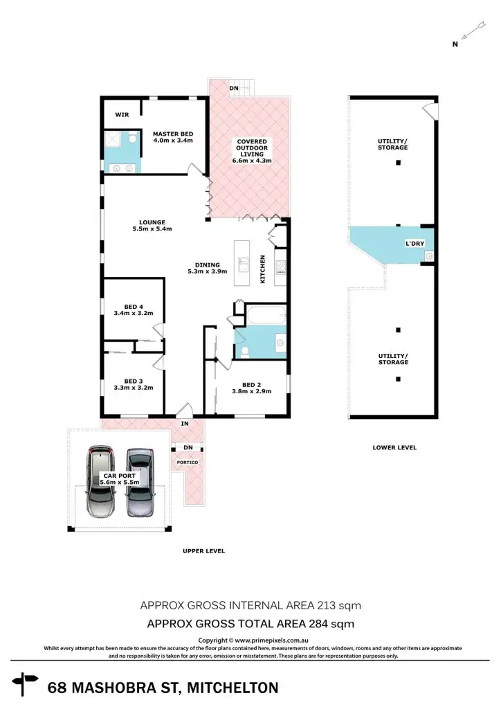Floorplan of Homely house listing, 68 Mashobra Street, Mitchelton QLD 4053