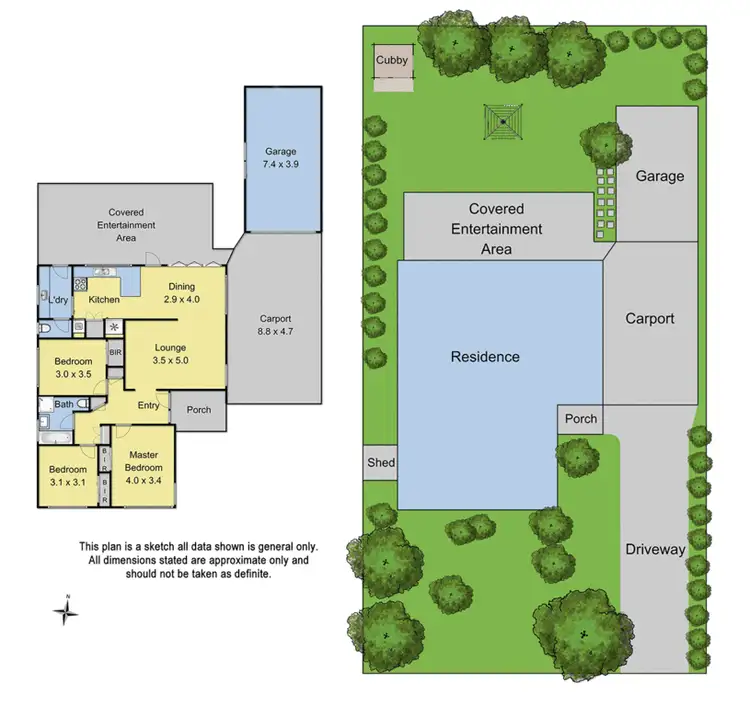 Floorplan of Homely house listing, 39 Cuthbert Street, Heathmont VIC 3135