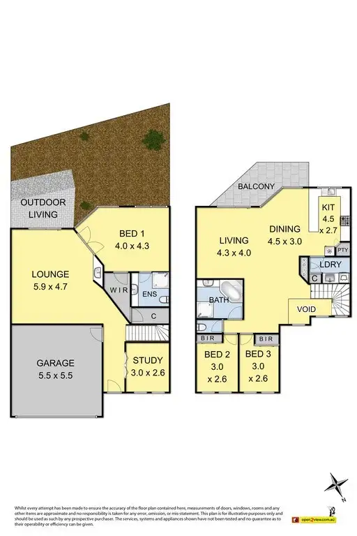 Floorplan of Homely townhouse listing, 3/2 Sandlewood Lane, Sanctuary Lakes VIC 3030