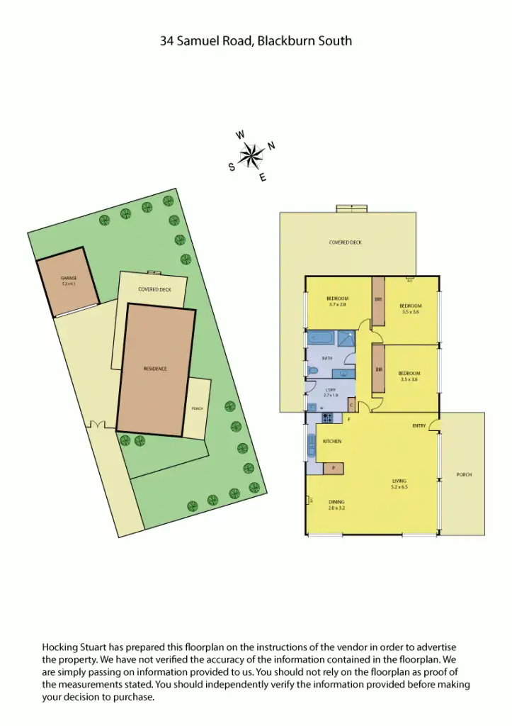 Floorplan of Homely house listing, 34 Samuel Road, Blackburn South VIC 3130