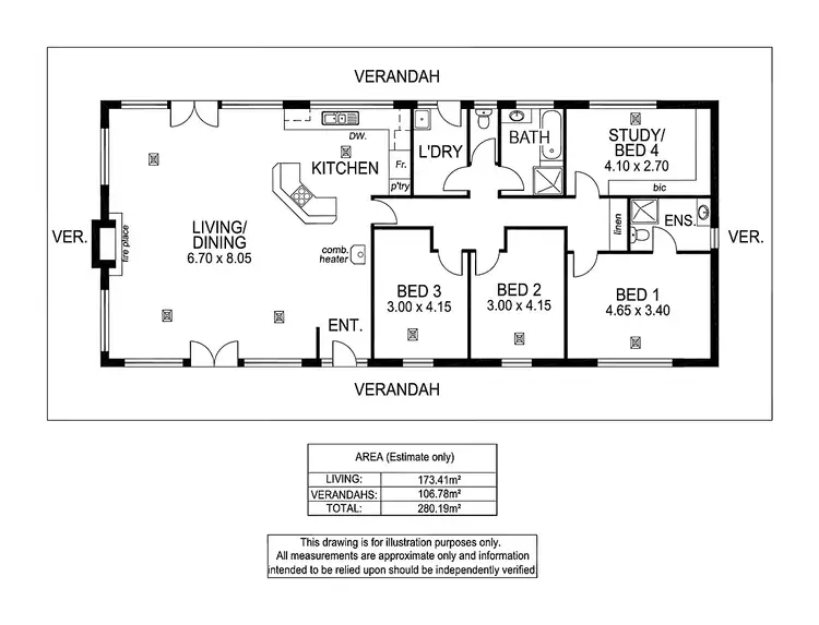 Floorplan of Homely house listing, 32 Beaumont Road, Beulah Park SA 5245