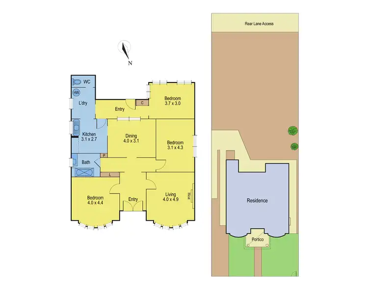 Floorplan of Homely house listing, 30 Park Crescent, South Geelong VIC 3220