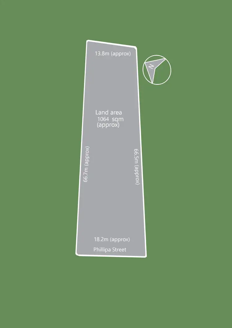 Floorplan of Homely land listing, 36 Phillipa Street, Blairgowrie VIC 3942