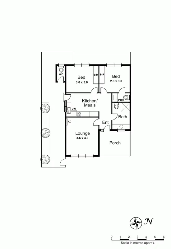 Floorplan of Homely unit listing, 4/33 Malane Street, Bentleigh East VIC 3165