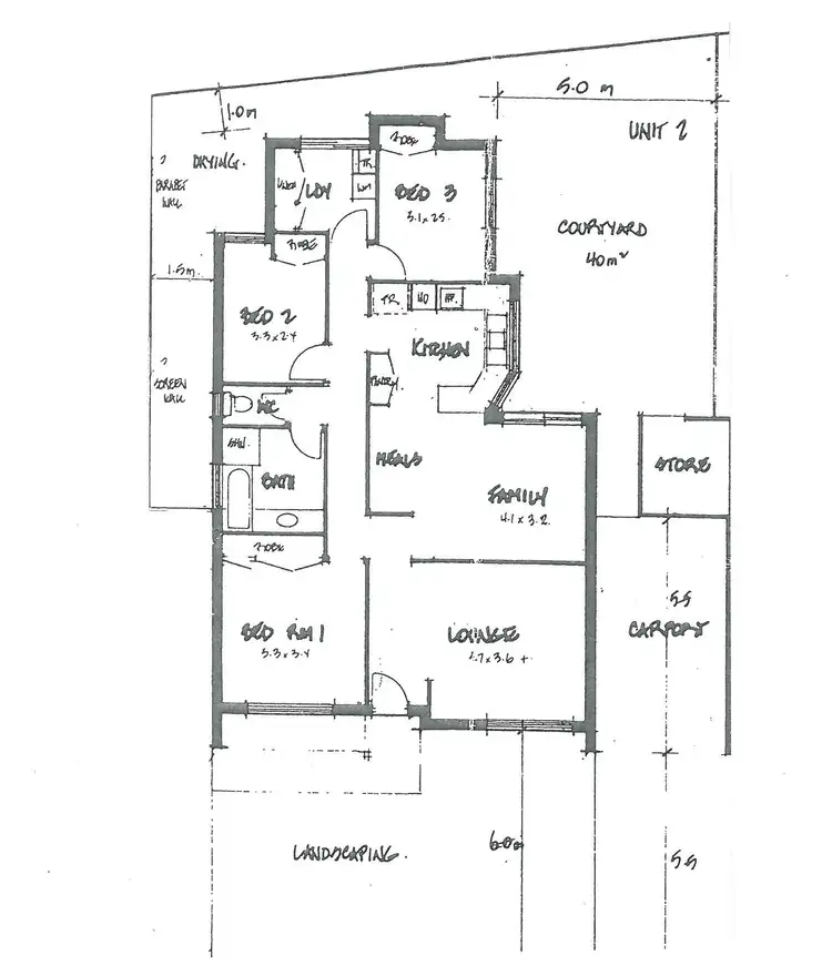 Floorplan of Homely villa listing, A/33 Chester Ave, Dianella WA 6059