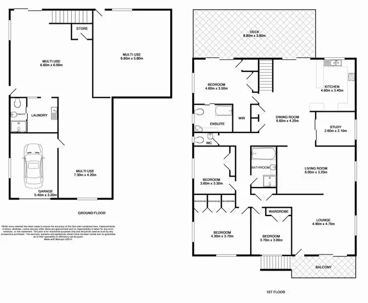 Floorplan of Homely house listing, 18 Banbury Street, Carina QLD 4152