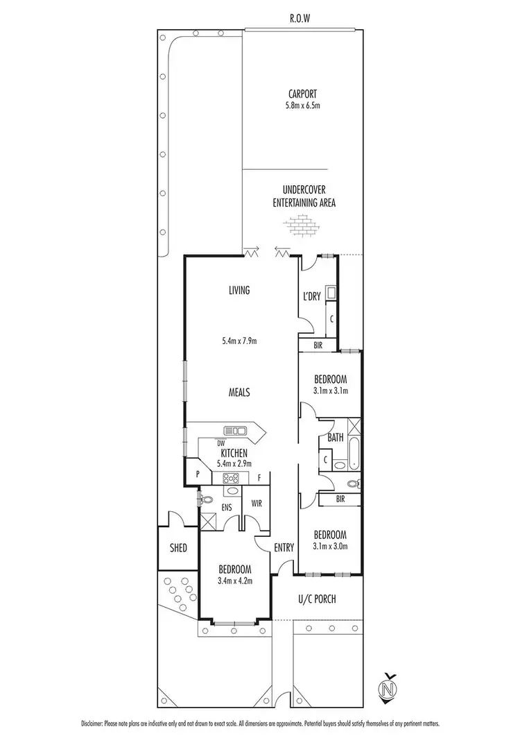 Floorplan of Homely house listing, 646 Eynesbury Road, Eynesbury VIC 3338