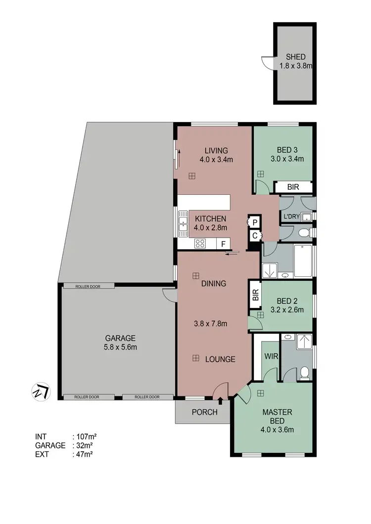 Floorplan of Homely house listing, 31A Fletcher Road, Mount Barker SA 5251