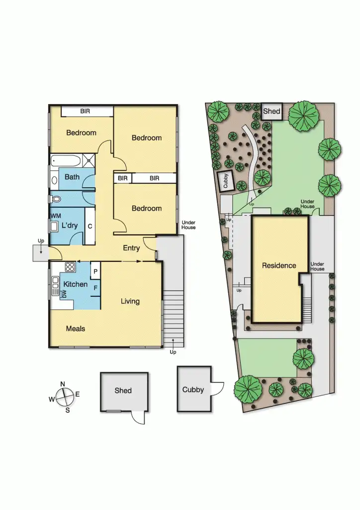 Floorplan of Homely house listing, 22 Gillingham Street, Watsonia North VIC 3087