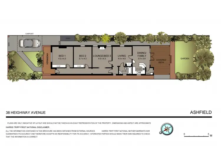 Floorplan of Homely house listing, 38 Heighway Avenue, Ashfield NSW 2131