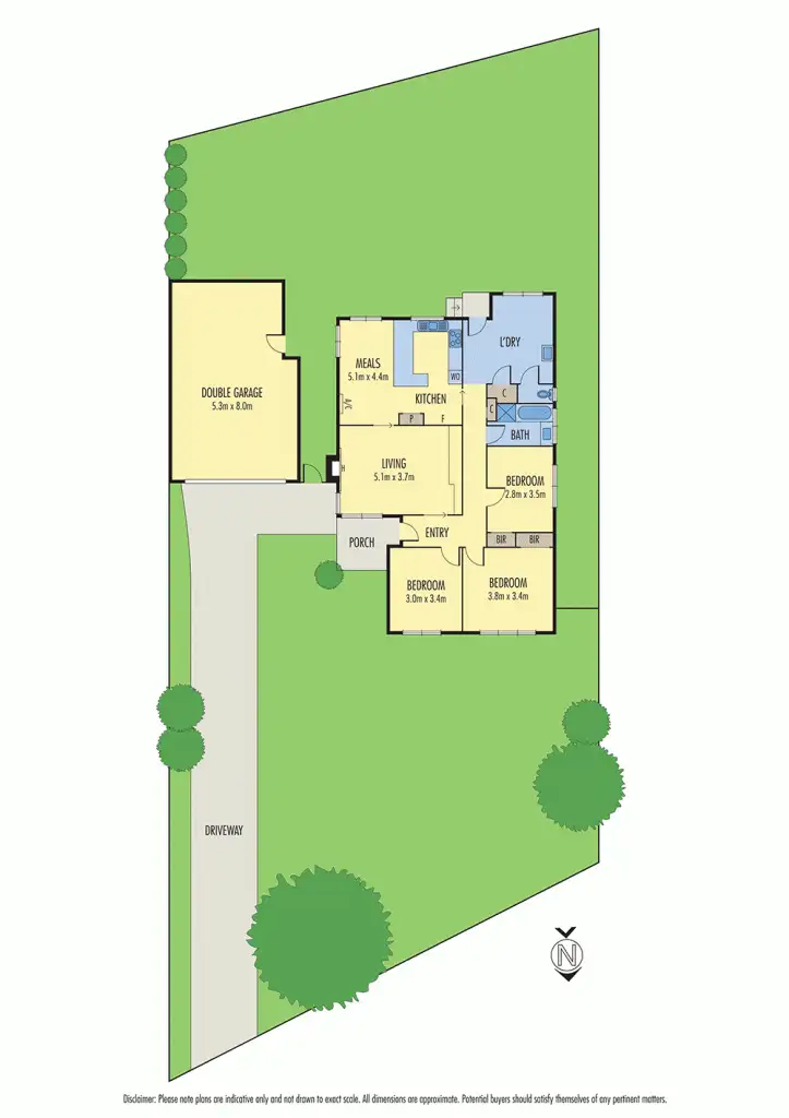 Floorplan of Homely house listing, 14 William Street, Donvale VIC 3111
