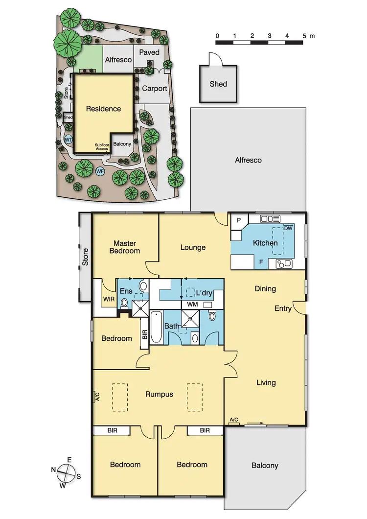 Floorplan of Homely house listing, 20 Quentin Way, Eltham VIC 3095