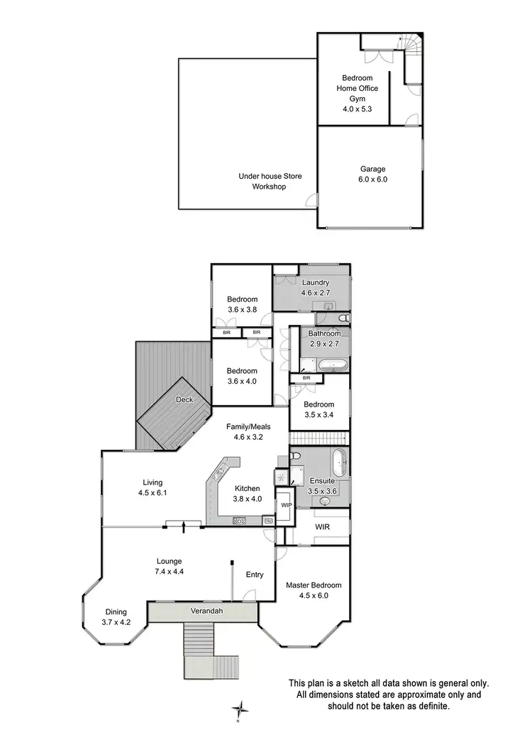Floorplan of Homely house listing, 15 Tangermere Place, Lilydale VIC 3140