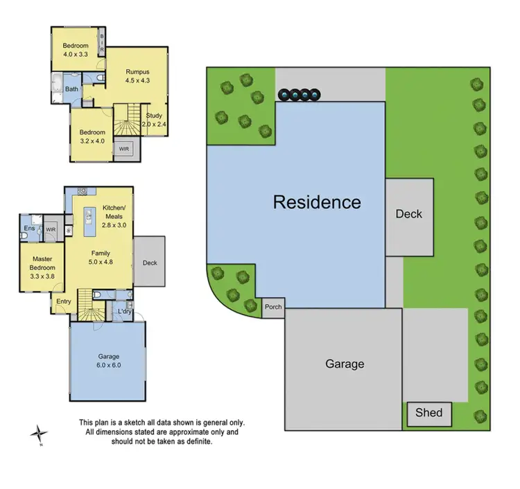 Floorplan of Homely house listing, 13a Farnley Street, Croydon VIC 3136