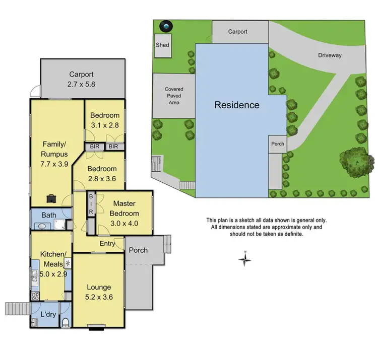 Floorplan of Homely house listing, 1/20 Ulysses Avenue, Croydon South VIC 3136