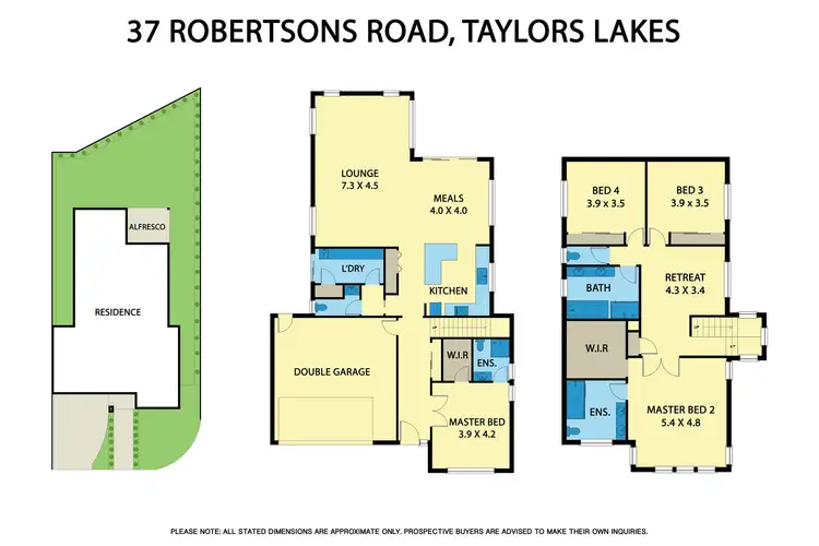 Floorplan of Homely house listing, 37 Robertsons Road, Taylors Lakes VIC 3038