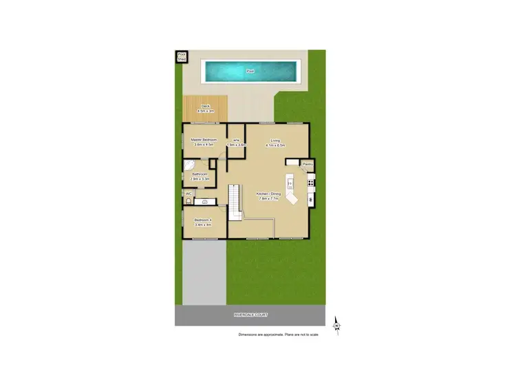 Floorplan of Homely house listing, 33 Riverdale Court, Grafton NSW 2460