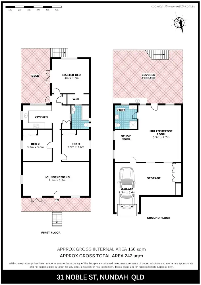 Floorplan of Homely house listing, 31 Noble Street, Clayfield QLD 4011