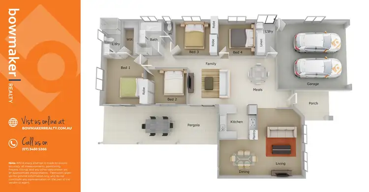 Floorplan of Homely house listing, 1 Lomandra Drive, Morayfield QLD 4506