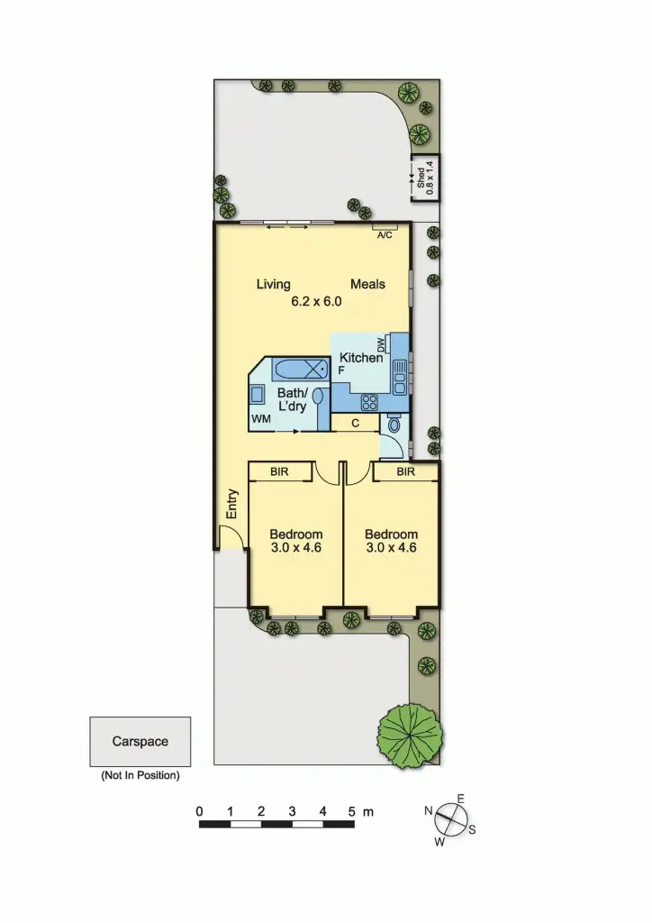 Floorplan of Homely unit listing, 3/43 Hurtle Street, Ascot Vale VIC 3032
