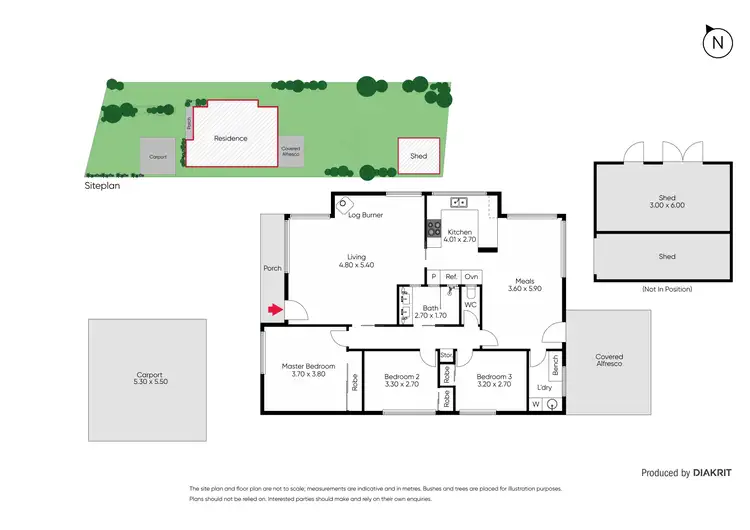 Floorplan of Homely house listing, 11 Laurel Street, Rye VIC 3941
