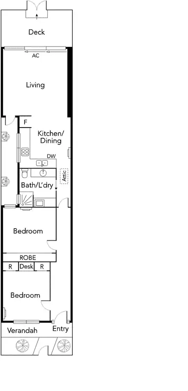 Floorplan of Homely house listing, 105 Kerferd Road, Albert Park VIC 3206