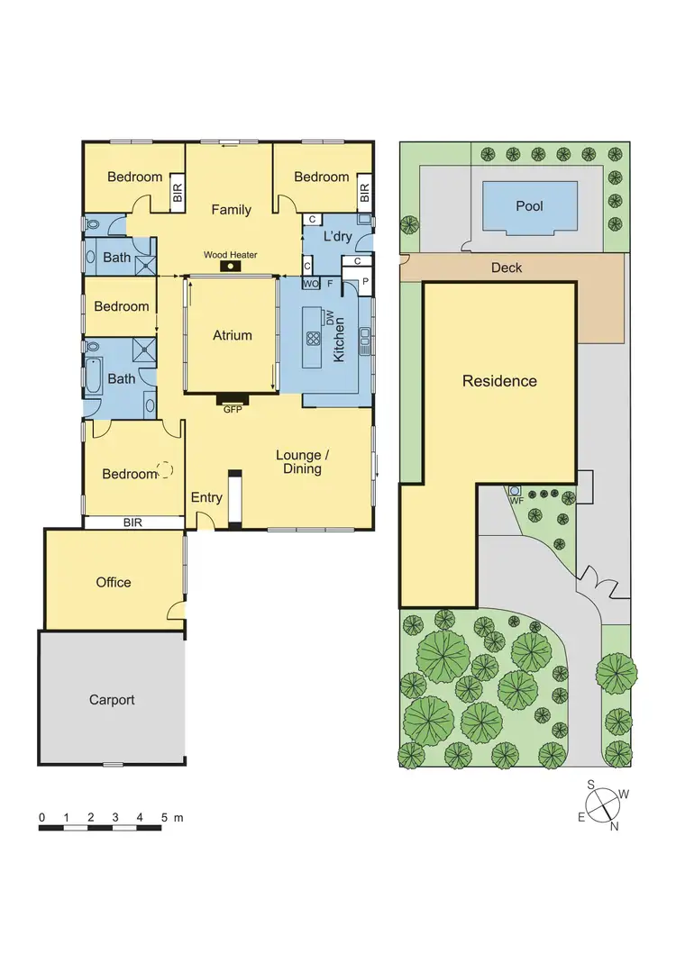 Floorplan of Homely house listing, 20 Wycliffe Crescent, Eltham VIC 3095