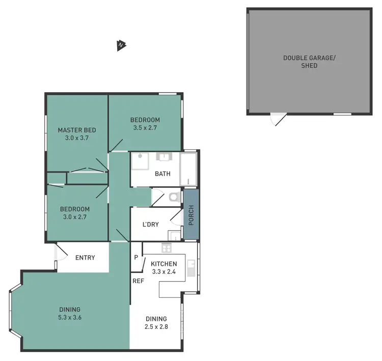 Floorplan of Homely house listing, 10 Illawong Grove, Werribee VIC 3030
