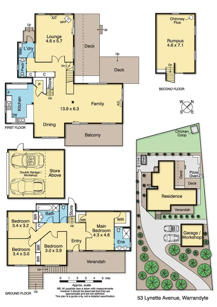 Floorplan of Homely house listing, 53 Lynette Avenue, Warrandyte VIC 3113