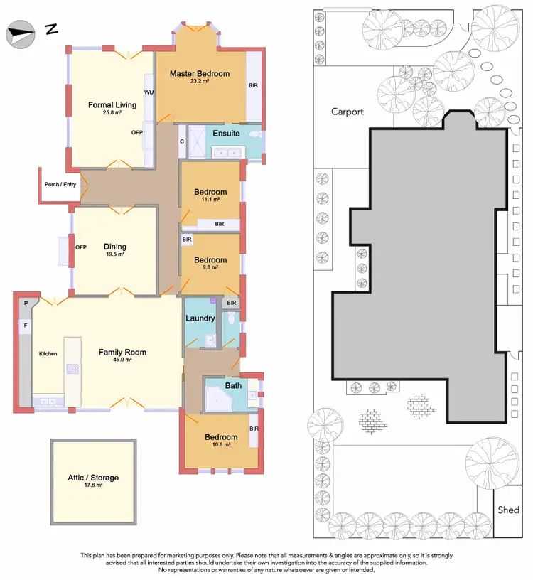 Floorplan of Homely house listing, 114 Male Street, Brighton VIC 3186