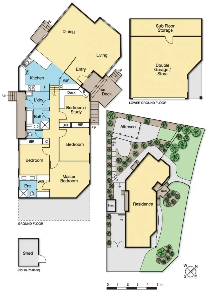 Floorplan of Homely house listing, 1 Happy Valley Rise, Diamond Creek VIC 3089