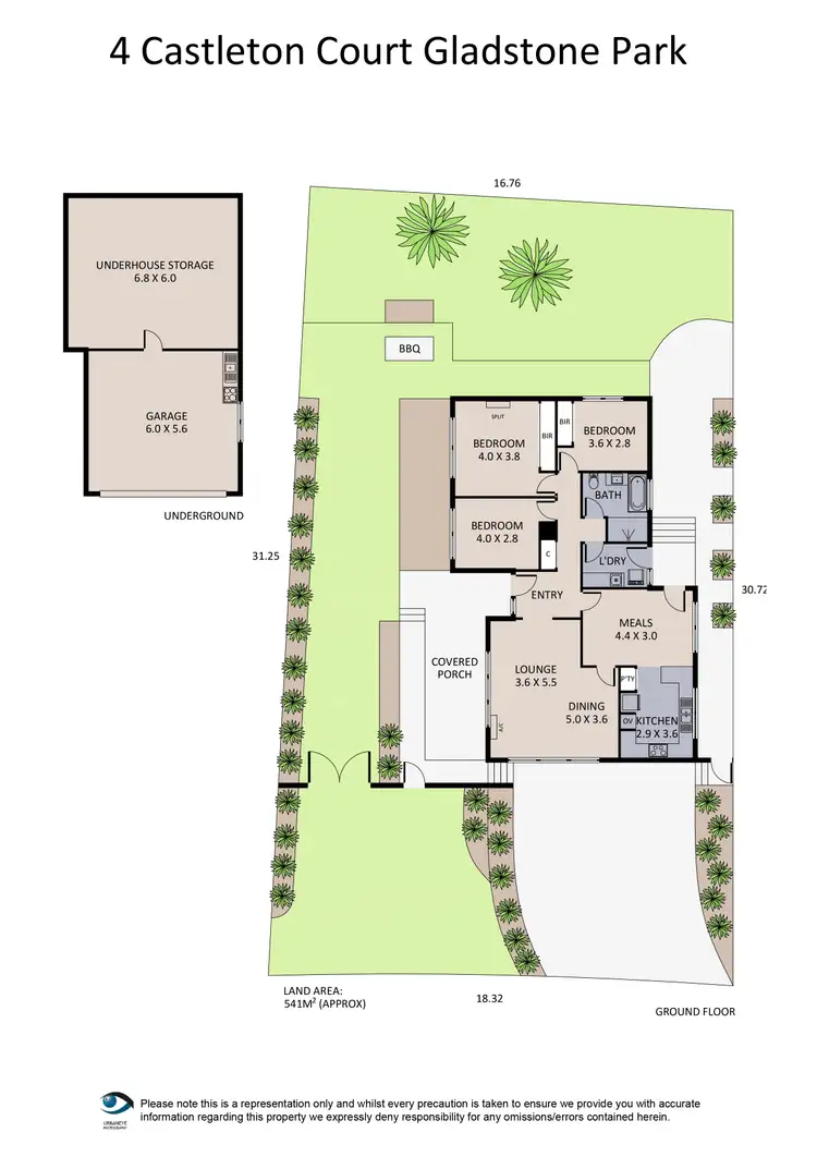 Floorplan of Homely house listing, 4 Castleton Court, Gladstone Park VIC 3043