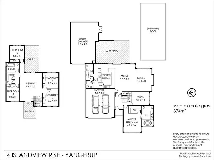 Floorplan of Homely house listing, 14 Islandview Rise, Yangebup WA 6164