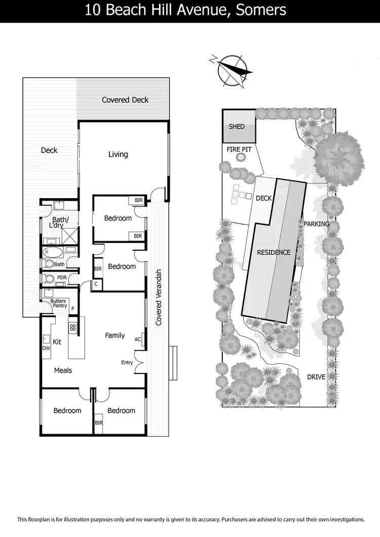 Floorplan of Homely house listing, 10 Beach Hill Avenue, Somers VIC 3927