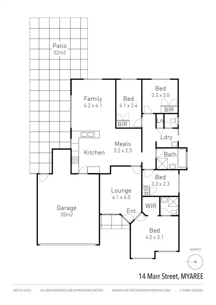 Floorplan of Homely house listing, 14 Marr Street, Myaree WA 6154
