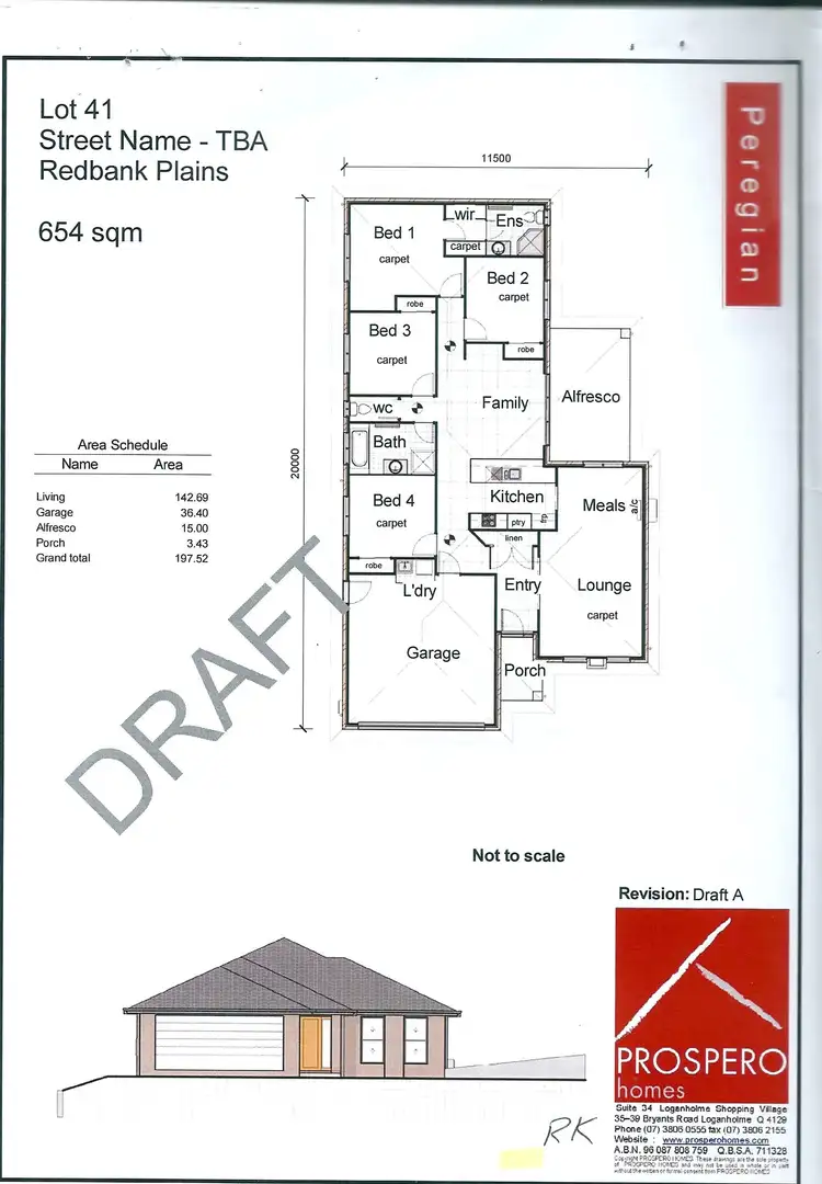 Floorplan of Homely house listing, 4 Nathan Close, Redbank Plains QLD 4301