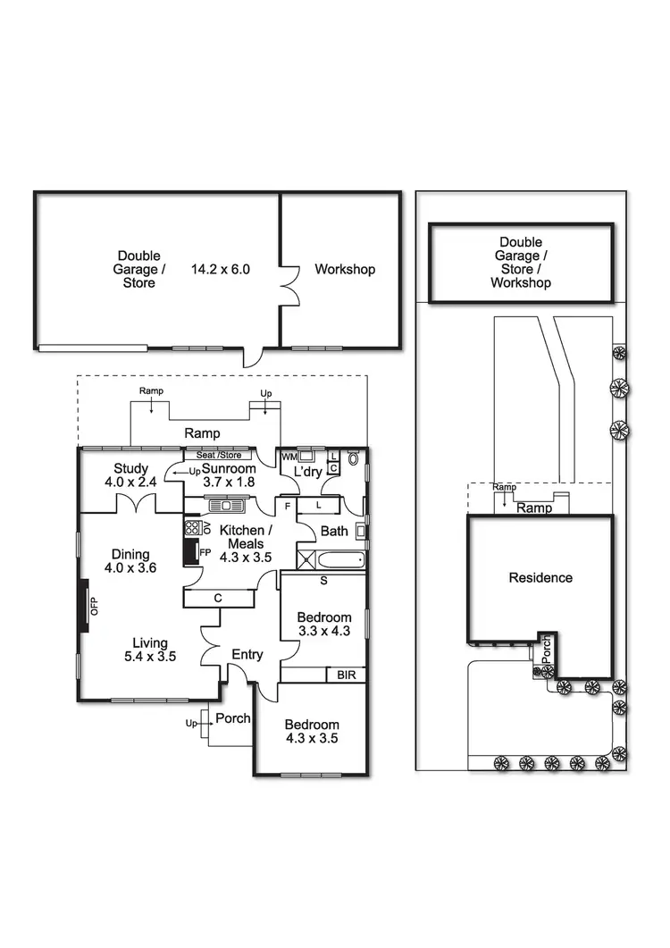 Floorplan of Homely house listing, 18 Mervin Street, Bentleigh East VIC 3165