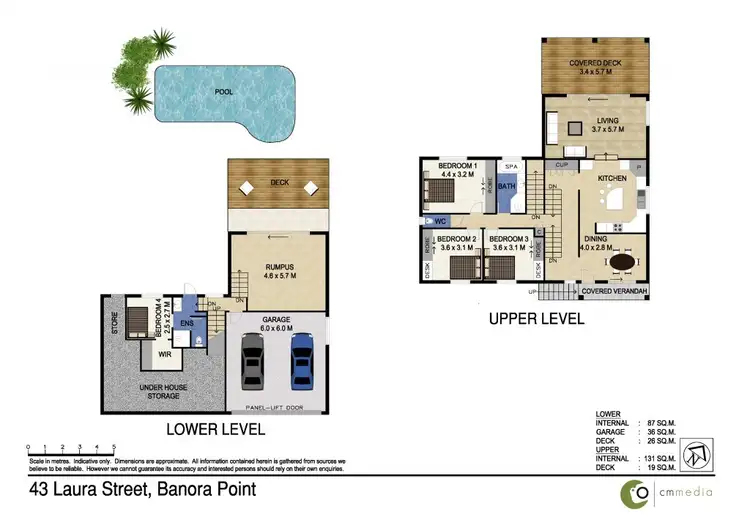 Floorplan of Homely house listing, 43 Laura Street, Banora Point NSW 2486