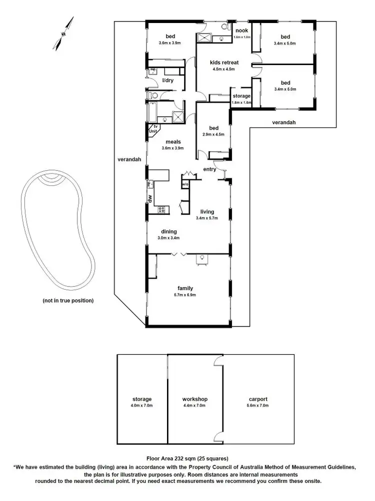 Floorplan of Homely house listing, 5 Stanley Road, Healesville VIC 3777