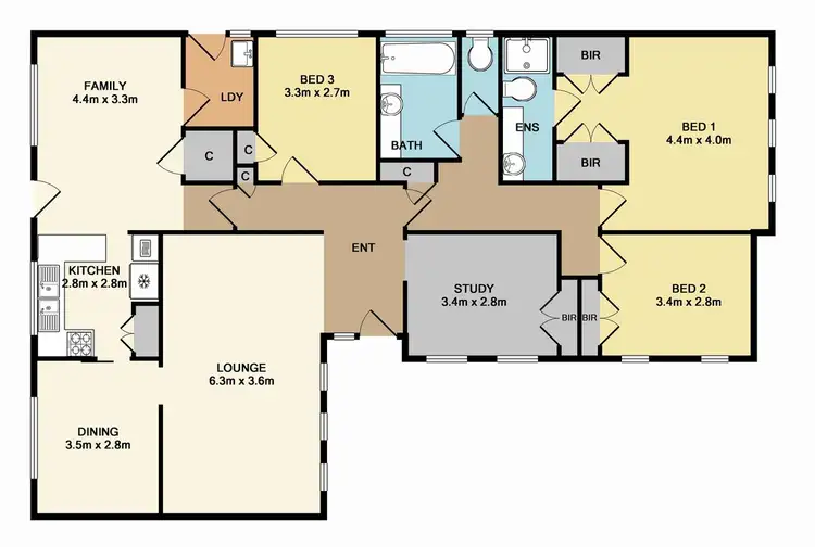 Floorplan of Homely house listing, 1858 Whittlesea Yea Road, Kinglake West VIC 3757