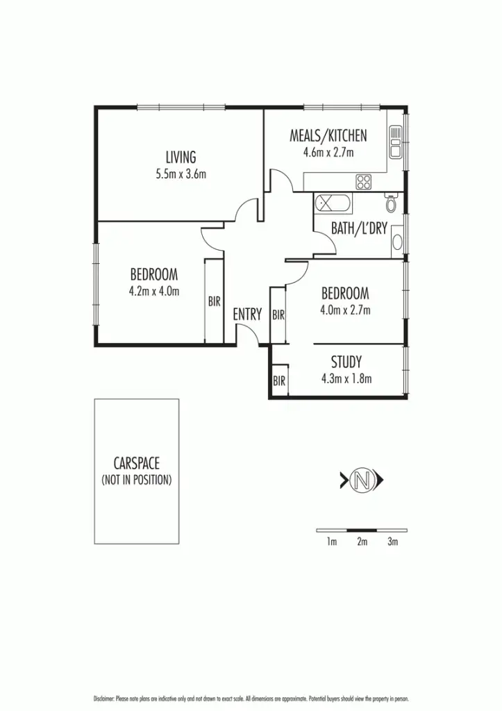 Floorplan of Homely apartment listing, 4/38 Queen Street, St Kilda East VIC 3183