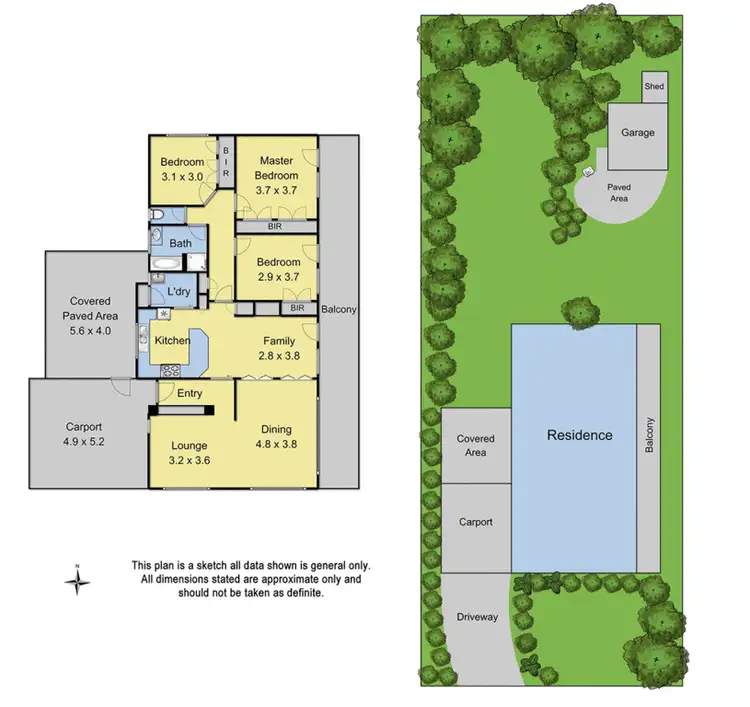 Floorplan of Homely house listing, 10 Grant Drive, Bayswater North VIC 3153