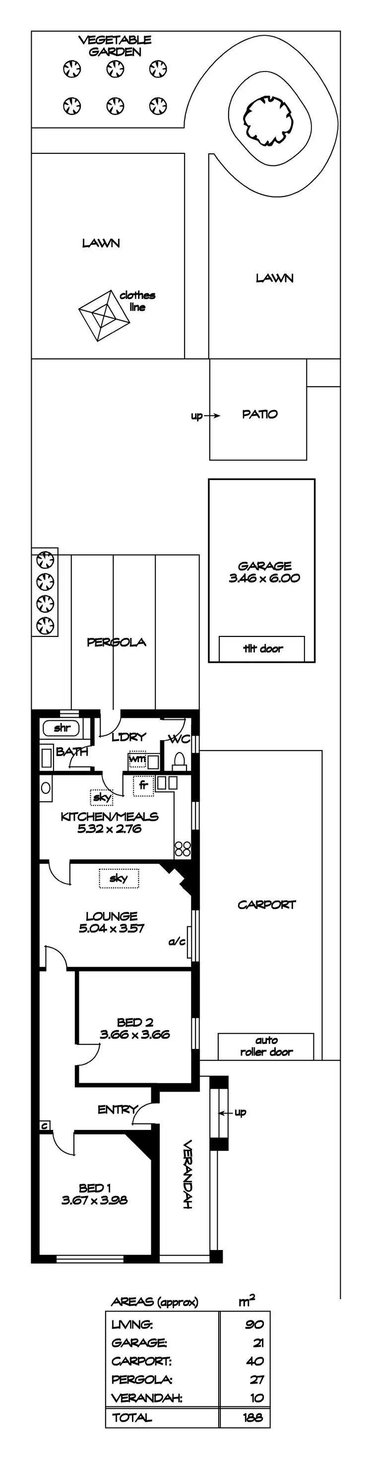 Floorplan of Homely house listing, 21 McDonnell Ave, West Hindmarsh SA 5007