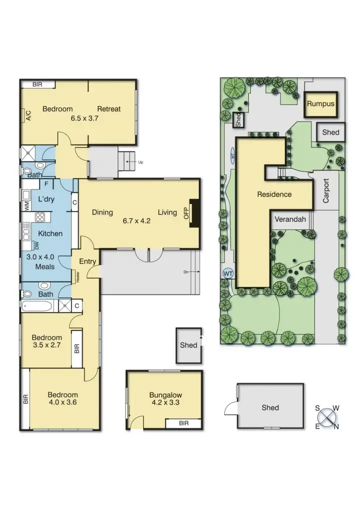 Floorplan of Homely house listing, 256 Mitcham Road, Mitcham VIC 3132