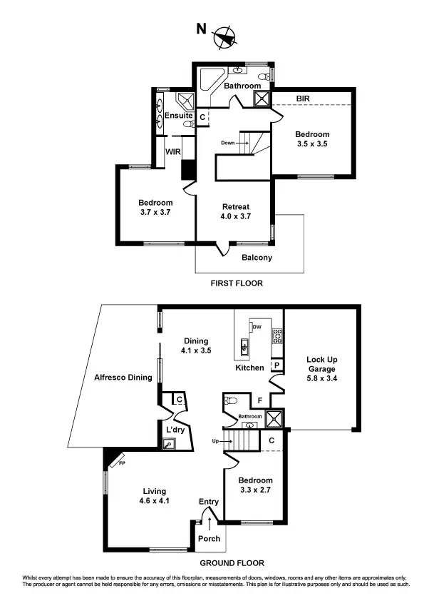 Floorplan of Homely house listing, 4 Maidstone Street, Altona VIC 3018