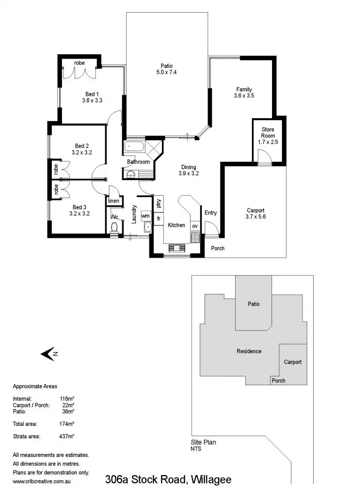 Floorplan of Homely house listing, 306A Stock Road, Willagee WA 6156
