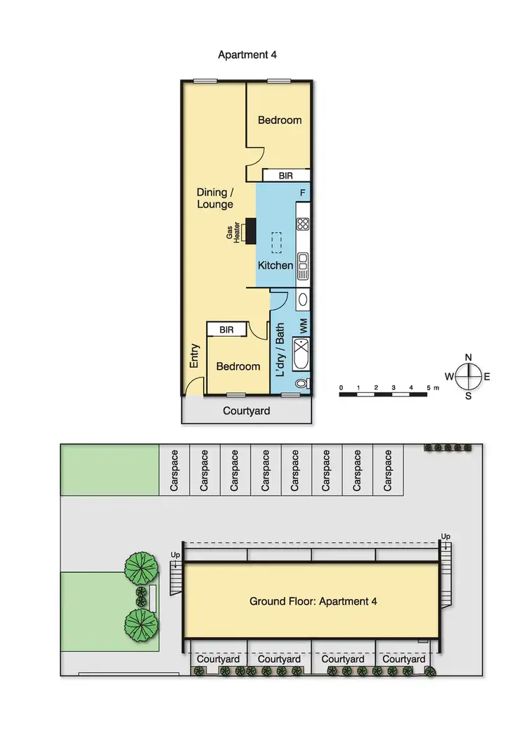 Floorplan of Homely apartment listing, 4/10 Maleela Grove, Rosanna VIC 3084