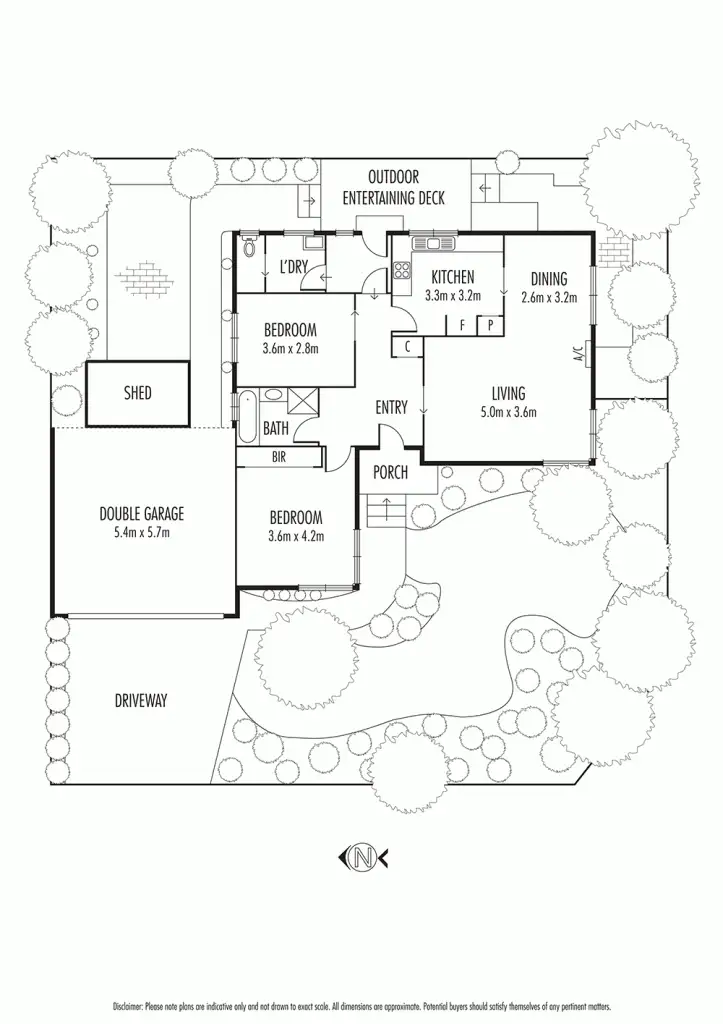 Floorplan of Homely house listing, 32 Churchill Way, Kilsyth VIC 3137
