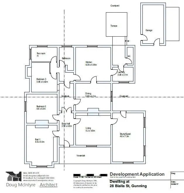 Floorplan of Homely house listing, 26-28 Bialla Street, Gunning NSW 2581